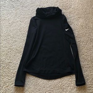 Nike turtle neck hoodie